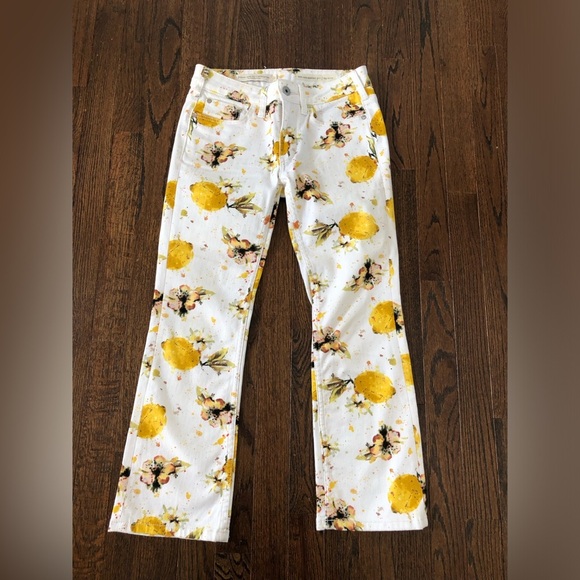 Pilcro and the letterpress Women’s 24P Lemon Grove High Rise Bootcut Crop Jeans - Picture 5 of 14